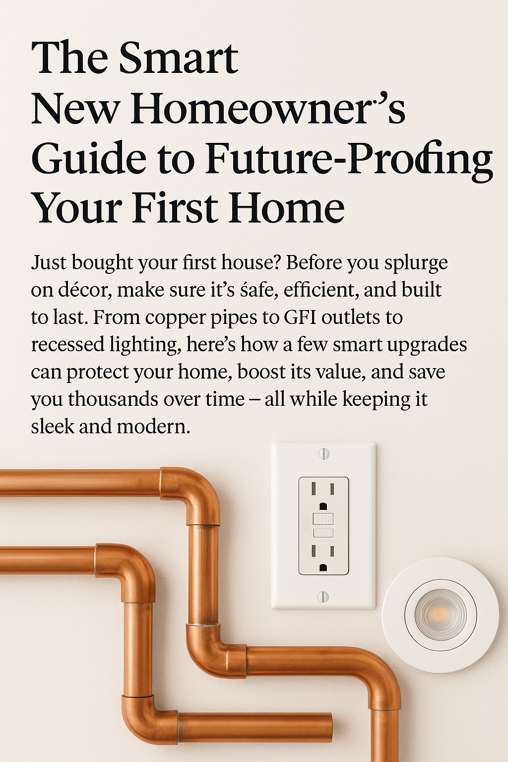 First Home Plumbing & Electrical Glow-Up kitchen and bath in Los Angeles